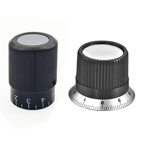 Knurled Control Knobs