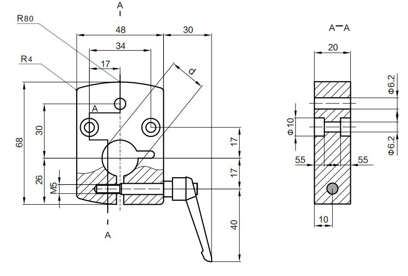 SK19-KP Clamping plates(pic1)