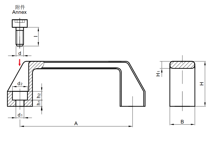SK7057P Pull handles(pic1)