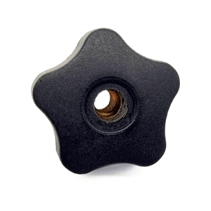 SK7412T Through hole five star knobs